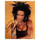 The Fugees Lauryn Hill signed photo