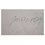 Jim Morrison signature slip