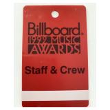 Billboard 1992 Music Awards Staff & Crew Pass