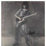 Jeff Beck signed Blow By Blow album