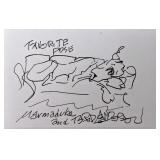 Marmaduke Brad Anderson hand drawn and signed...