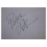 Tupac Shakur signed slip