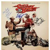Smokey And The Bandit signed soundtrack album