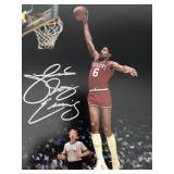 Philadelphia 76ers Julius Erving signed photo