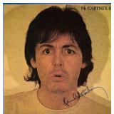 Paul McCartney signed McCartney II album