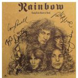 Rainbow signed Long Live Rock n Roll album
