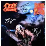 Ozzy Ozbourne signed Bark At The Moon album