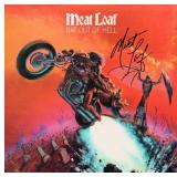 Meat Loaf signed Bat Out Of Hell album
