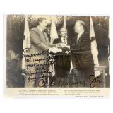 Businessman Carl Turner Jr. signed photo