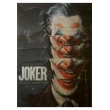 The Joker signed movie poster