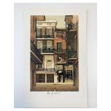 Paul De La Fille hand signed and numbered print