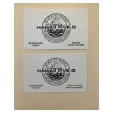 Hawaii Five-O TV prop business cards