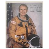 Astronaut Vance Brand signed official NASA...