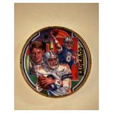 Troy Aikman 1991 porcelain plate