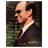 The Matrix Hugo Weaving signed photo