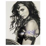 Wonder Woman Gal Gadot signed photo