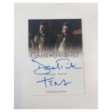 Game of Thrones signed card