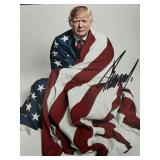 47th US President Donald Trump signed photo