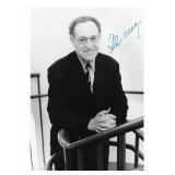 Lawyer Alan Dershowitz signed photo