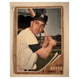 Clete Boyer 1962 Topps baseball card No. 490