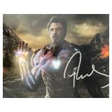 Iron Man Robert Downey Jr. signed movie photo