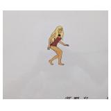 Jana Of The Jungle Original Animation Cel