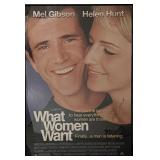 What Women Want cast signed movie poster