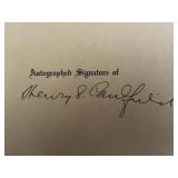 Former Governor of Missouri Henry S. Caulfield...