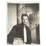 The Woman on the Beach Charles Korvin signed photo