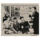 The Three Stooges Emil Sitka Signed Photo
