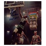 Tom Sanders signed photo