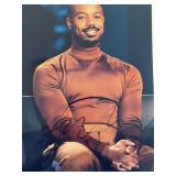 Black Panther Michael B. Jordan signed photo