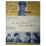 The Honeymooners Joyce Randolph signed flyer