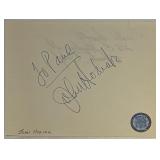 John Hodiak Original Signature