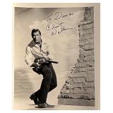 Western Series Cheyenne Clint Walker Signed Photo