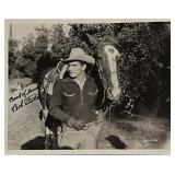 Of Mice and Men Bob Steele Signed Photo