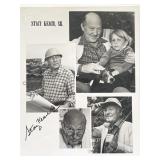 Mike Hammer Stacy Keach Sr. signed photo collage