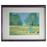 Dink, The Little Dinosaur Framed Animation Cel