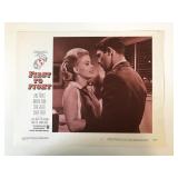 First to Fight original 1967 vintage lobby card
