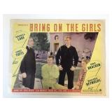 Bring on the Girls original 1945 vintage lobby...