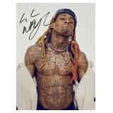 Lil Wayne facsimile signed  photo