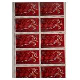 Pan American Games stamp sheet