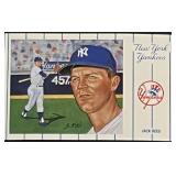 1961 New York Yankees Team Jack Reed Postcard...