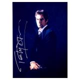 James Bond Timothy Dalton facsimile signed photo