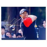 PGA Champ Tiger Woods facsimile signed  photo