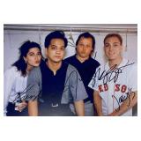 The Pixies band facsimile signed  photo
