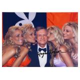 Playboy Hugh Hefner facsimile signed  photo