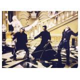 The Matrix Keanu Reeves facsimile signed movie...