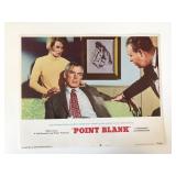 Point Blank original 1967 vintage lobby card