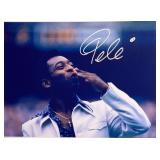 Pel© facsimile signed photo